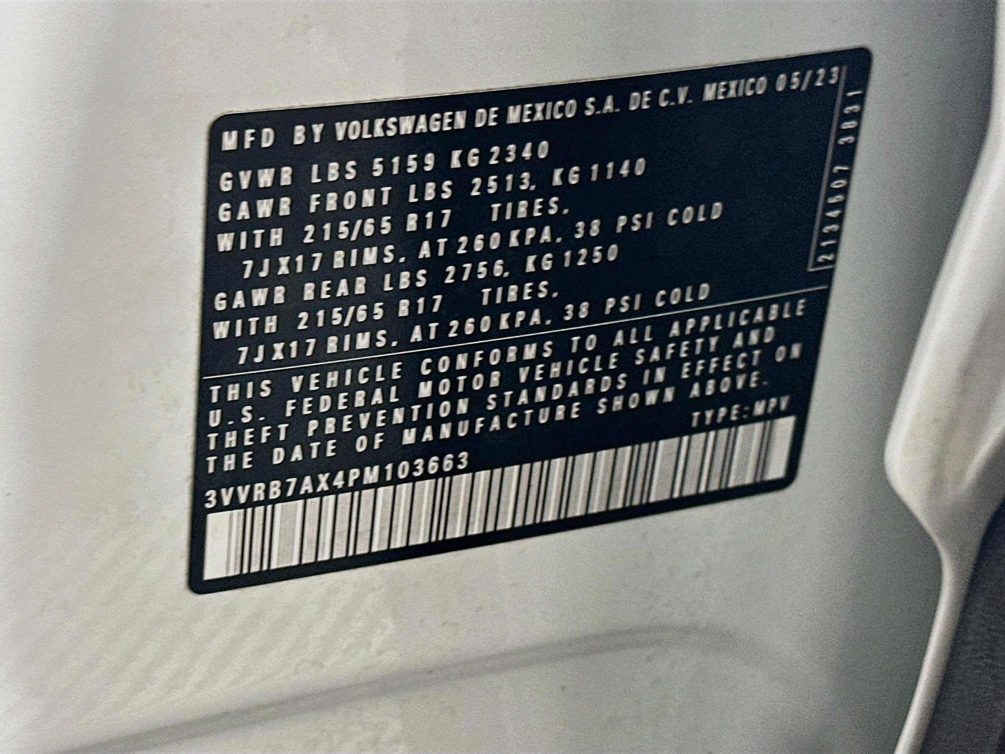 Used 2023 Volkswagen Tiguan S FWD image 12