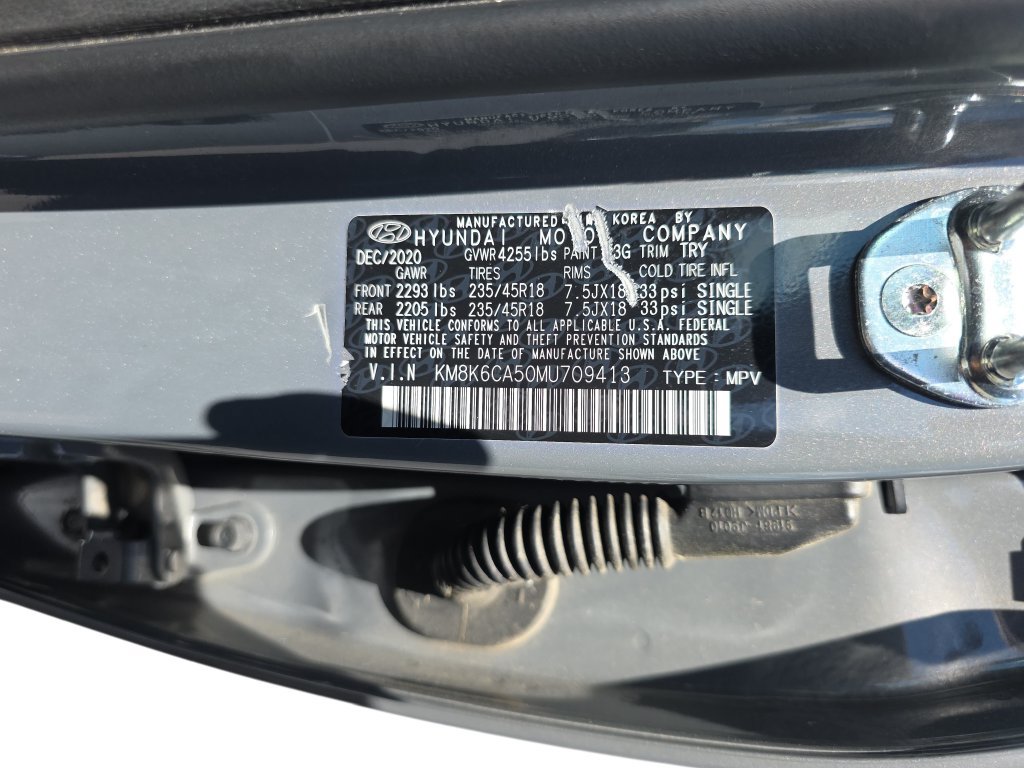 Used 2021 Hyundai Kona Night w/ Cargo Package AWD/4WD image 32