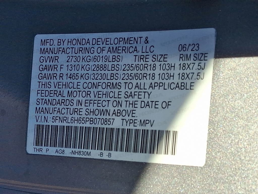 Used 2023 Honda Odyssey EX-L image 28