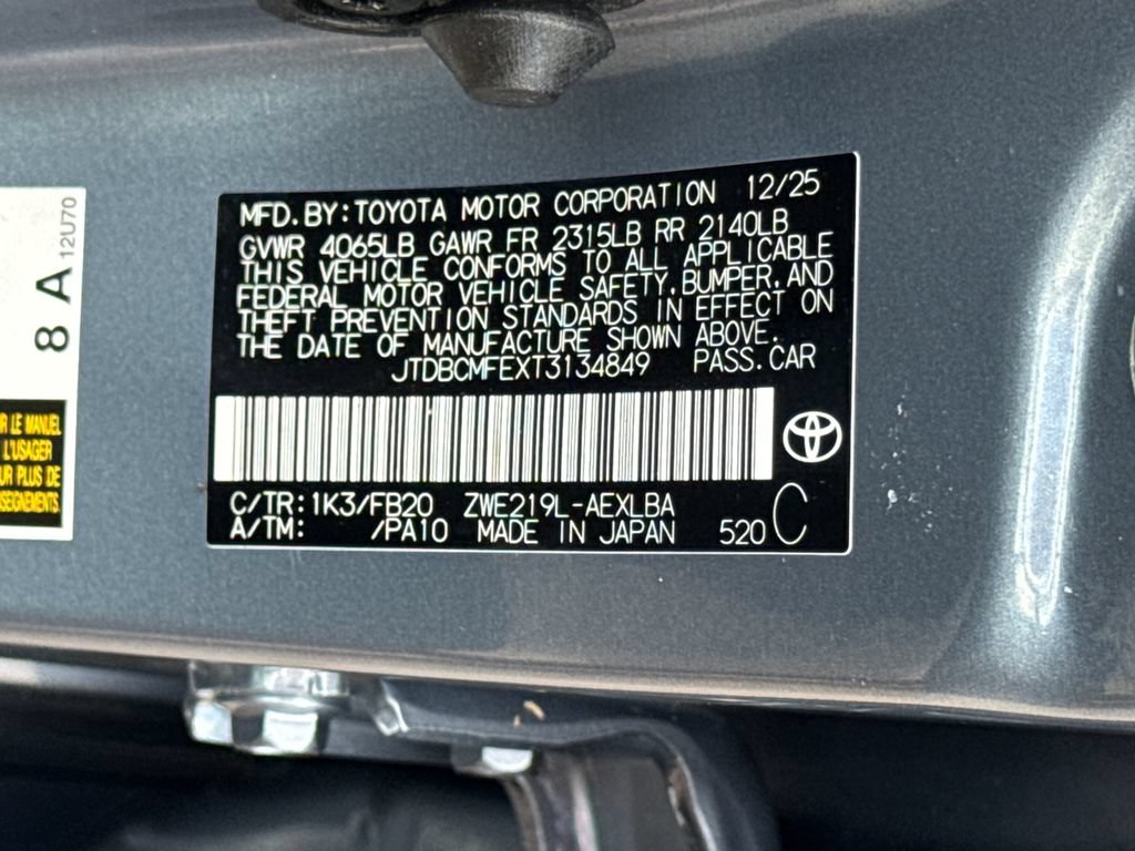 Used 2026 Toyota Corolla LE w/ LE Premium Package FWD image 47