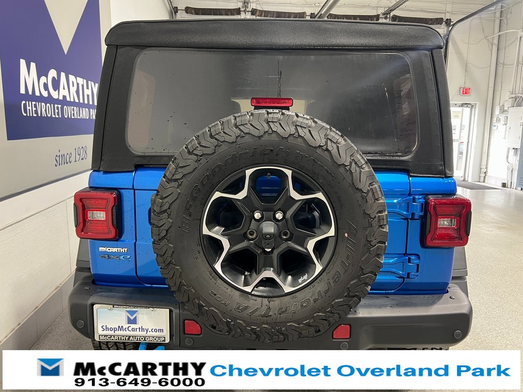 Used 2021 Jeep Wrangler Unlimited Rubicon 4xe w/ Steel Bumper Group image 6