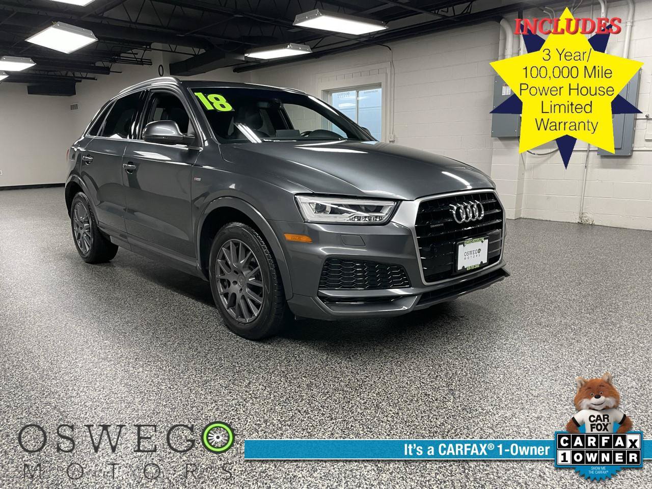 Used 2018 Audi Q3 2.0T Premium Plus w/ Premium Plus Package AWD/4WD image 1