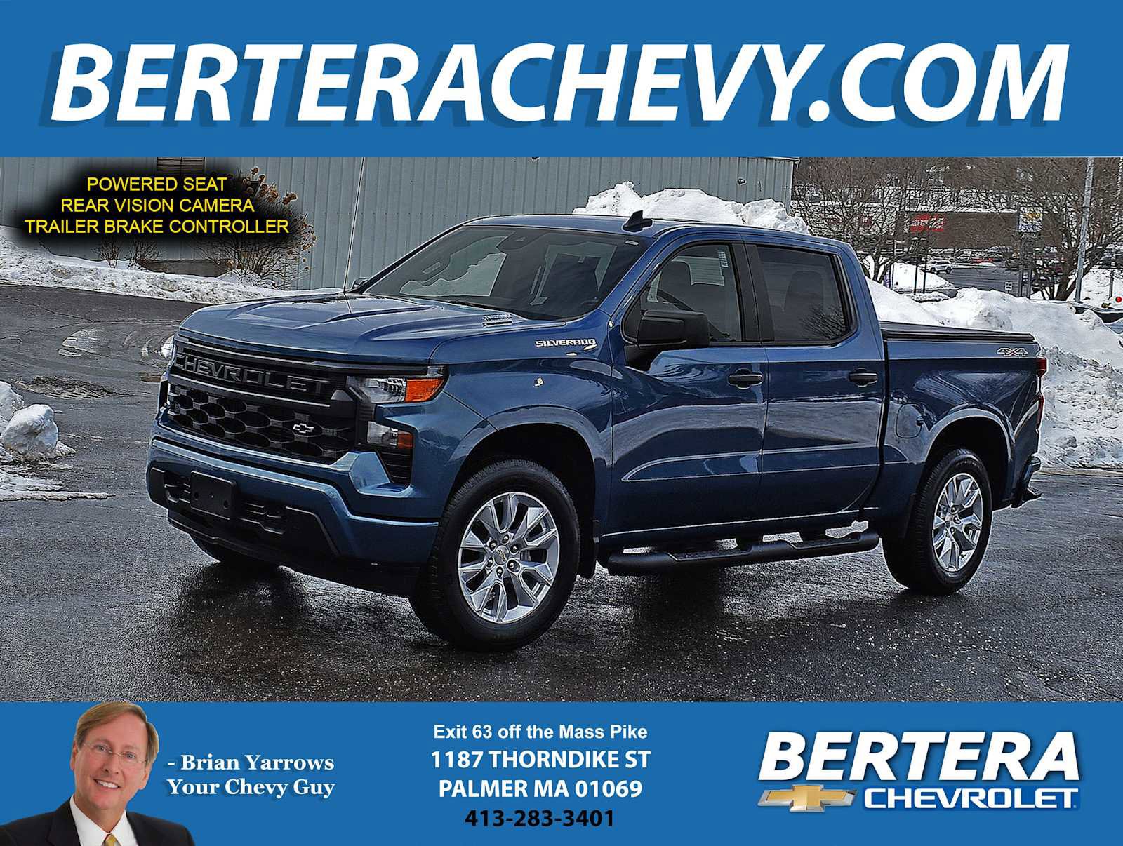 Used 2024 Chevrolet Silverado 1500 Custom image 1