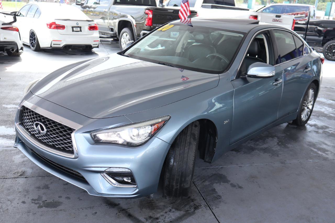 Used 2020 INFINITI Q50 Luxe RWD image 9
