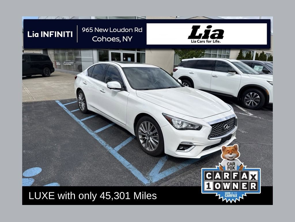 Certified 2023 INFINITI Q50 Luxe AWD/4WD 360° Tour