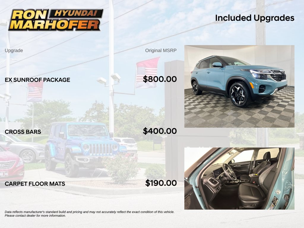 Used 2025 Kia Seltos EX w/ EX Sunroof Package AWD/4WD image 6