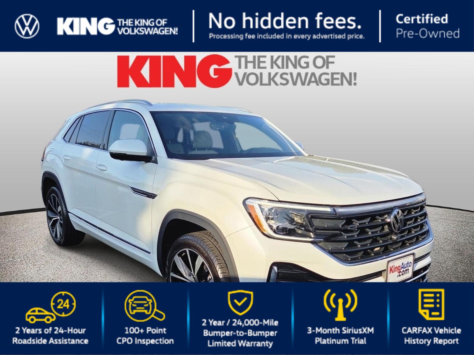 Certified 2024 Volkswagen Atlas Cross Sport SEL Premium R-Line