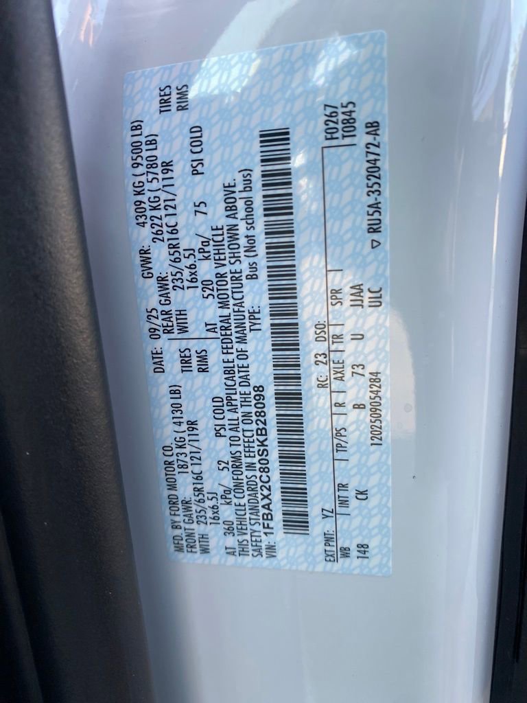 New 2025 Ford Transit 350 XLT image 34