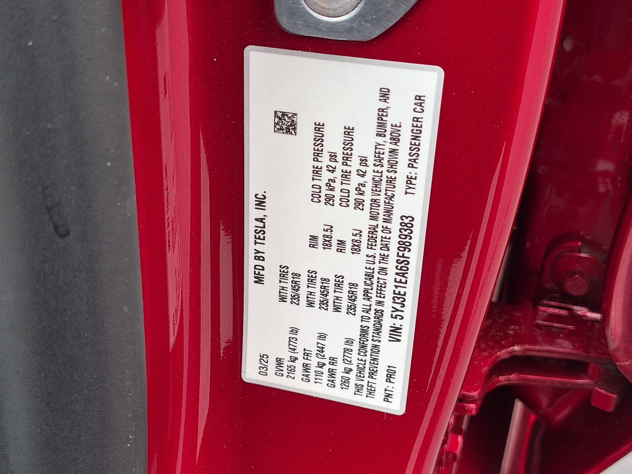 Used 2025 Tesla Model 3 Long Range RWD image 35