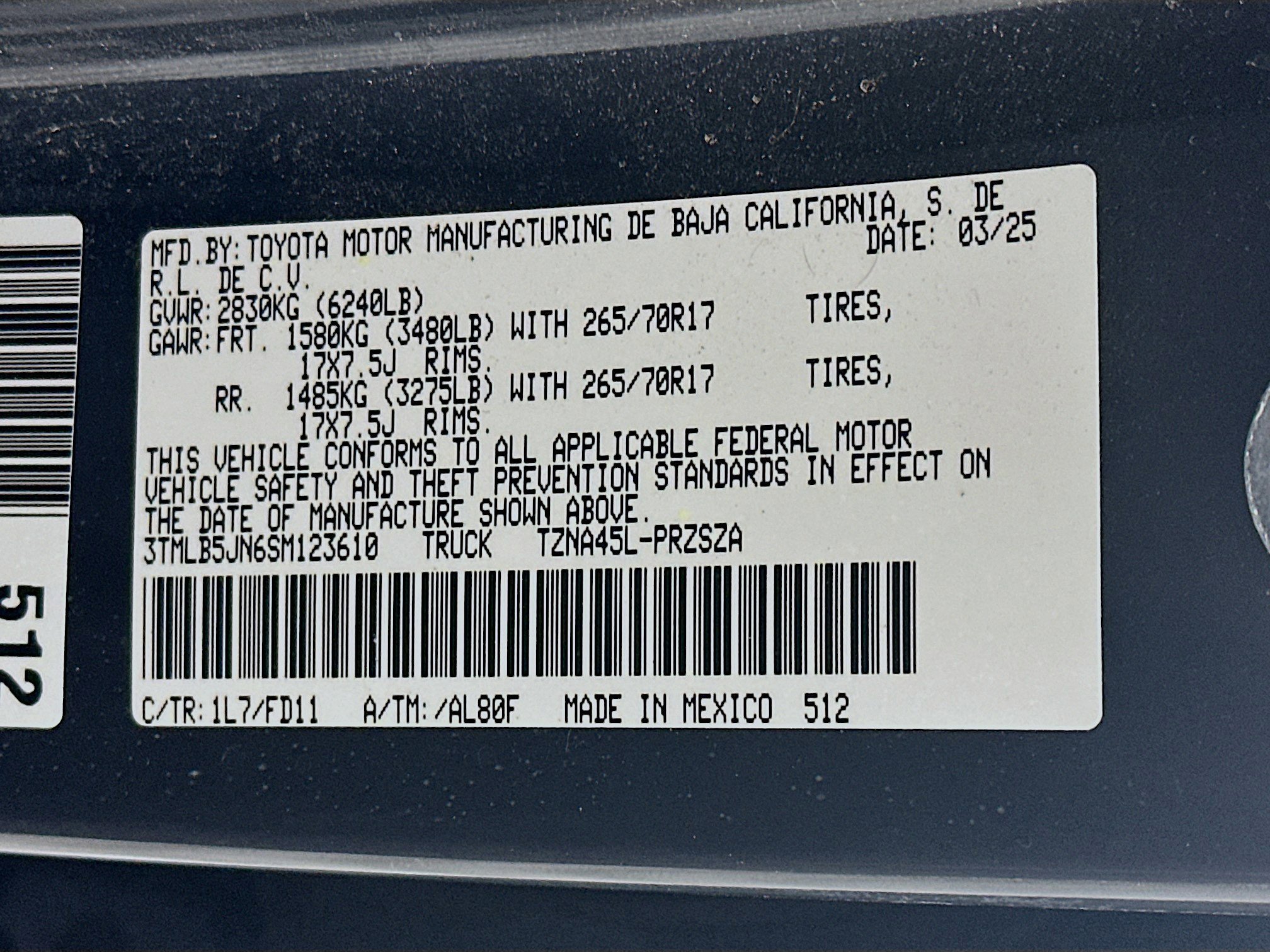 Used 2025 Toyota Tacoma TRD Off-Road image 12