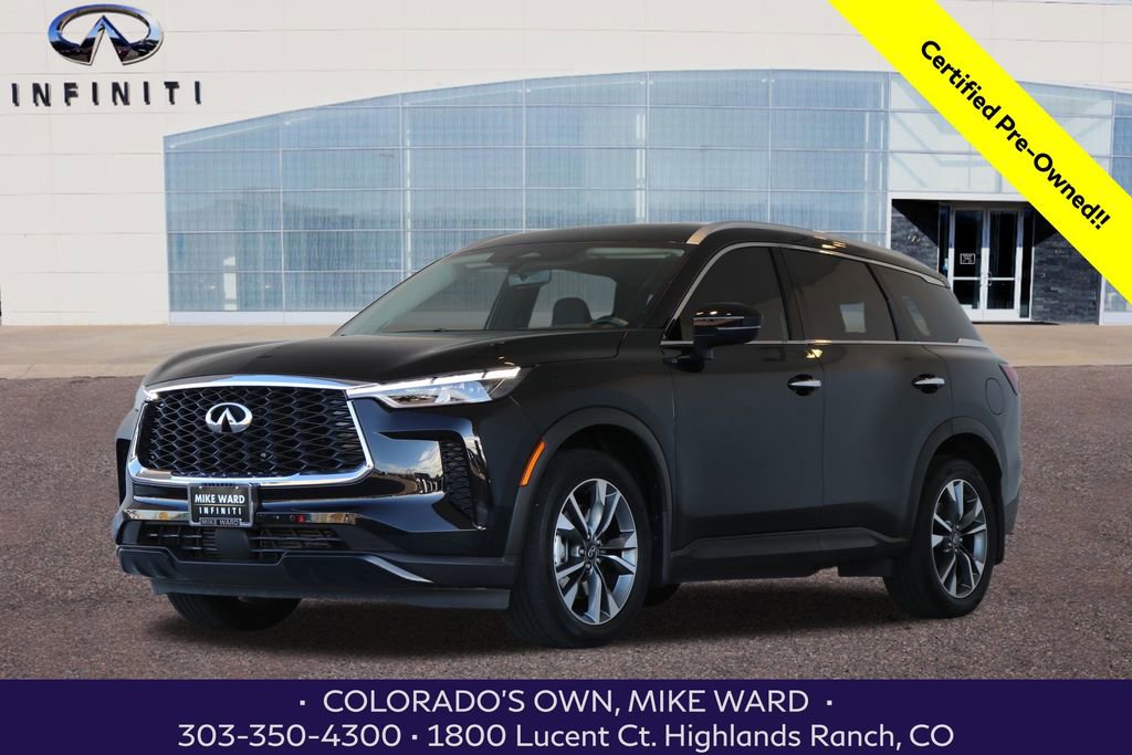 Certified 2025 INFINITI QX60 Luxe w/ Vision Package