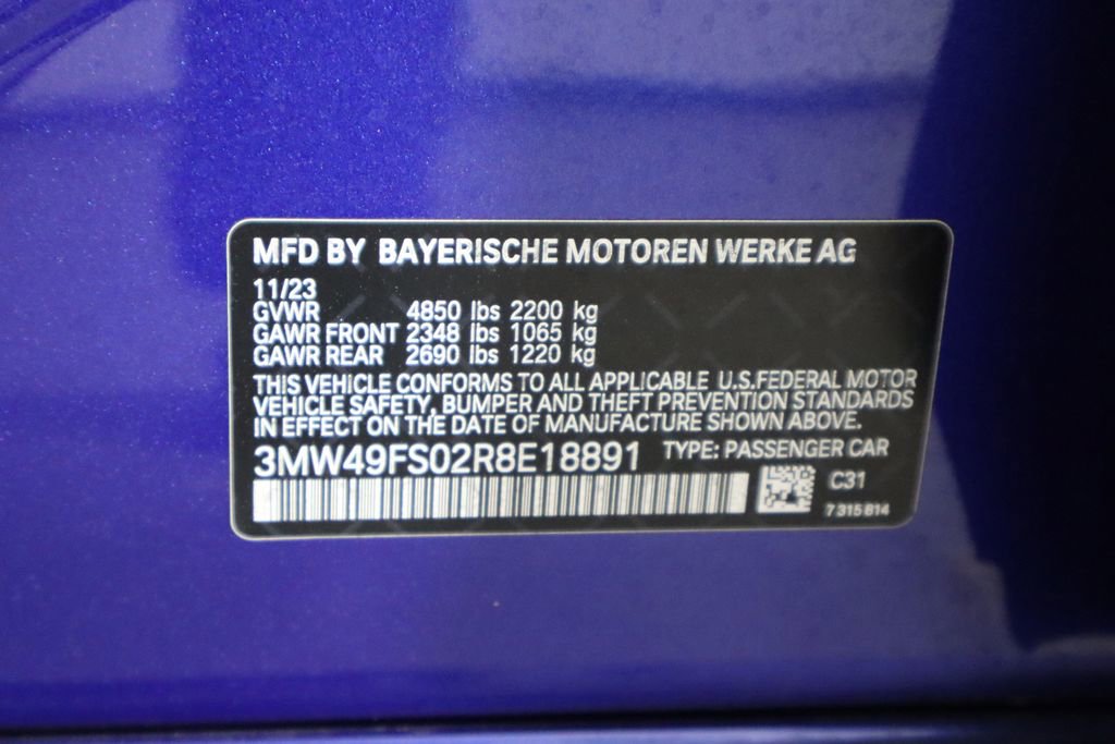 Used 2024 BMW M340i w/ Premium Package image 47