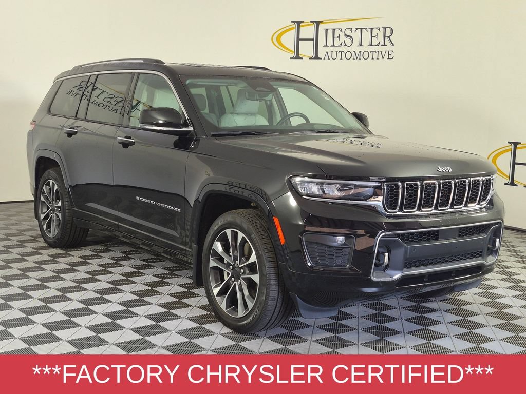 Certified 2021 Jeep Grand Cherokee L Overland w/ Luxury Tech Group IV AWD/4WD image 2