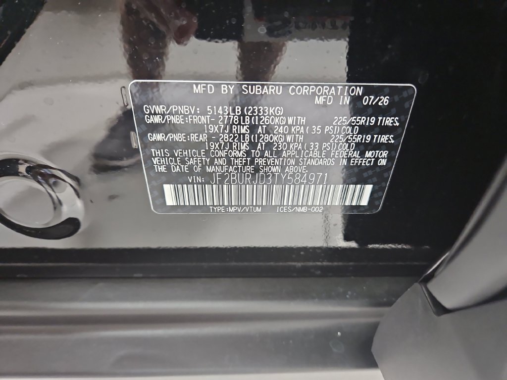 New 2026 Subaru Outback Touring XT AWD/4WD image 30