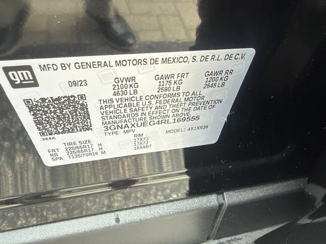 Used 2024 Chevrolet Equinox LT AWD/4WD image 8