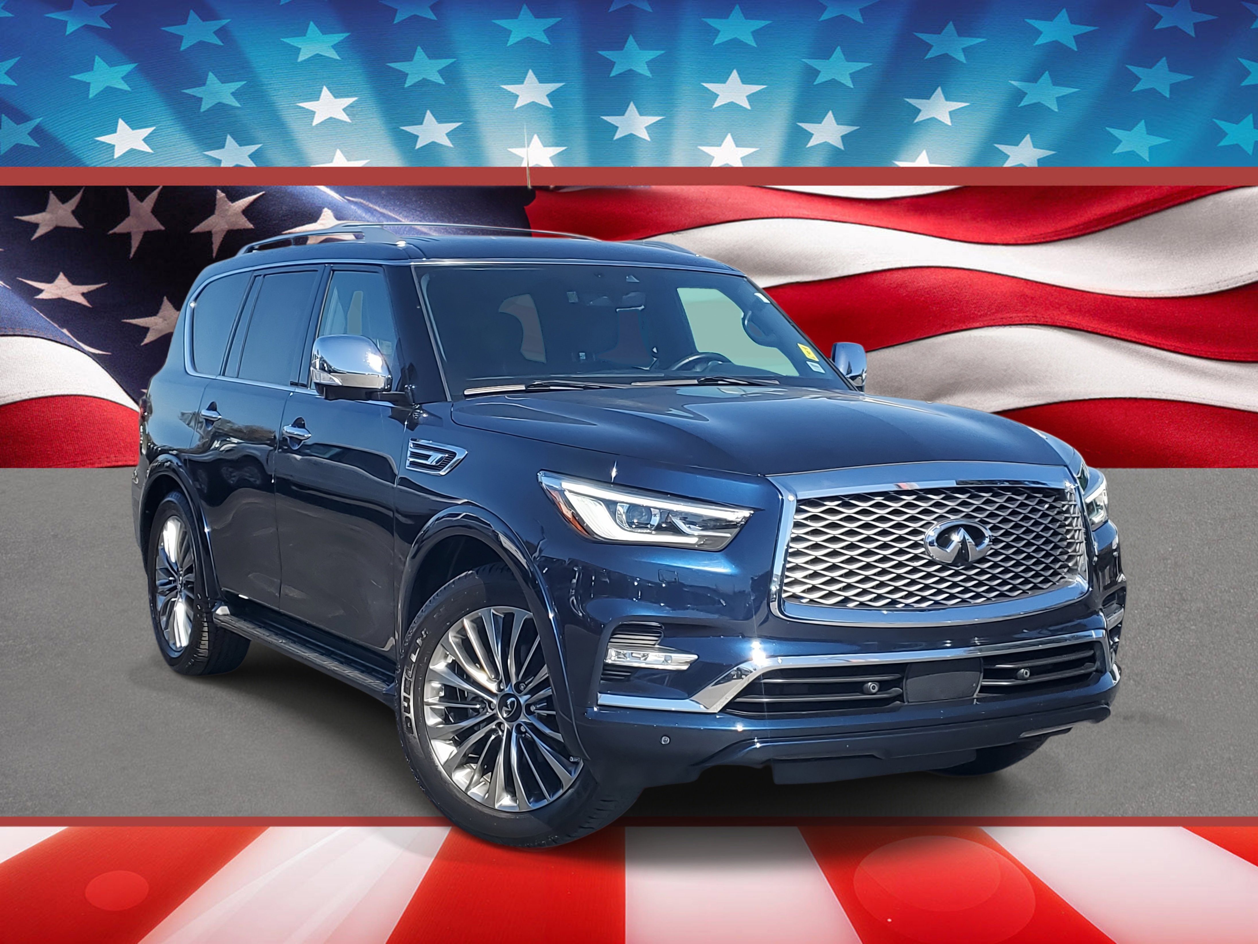 Used 2021 INFINITI QX80 Sensory w/ Cargo Package