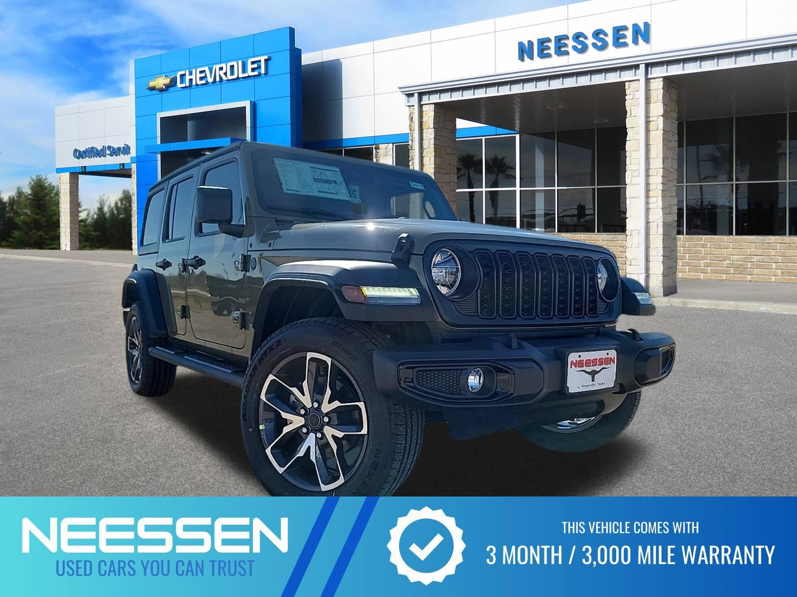 Used 2025 Jeep Wrangler Unlimited Sport S 4xe w/ Convenience Group AWD/4WD image 1