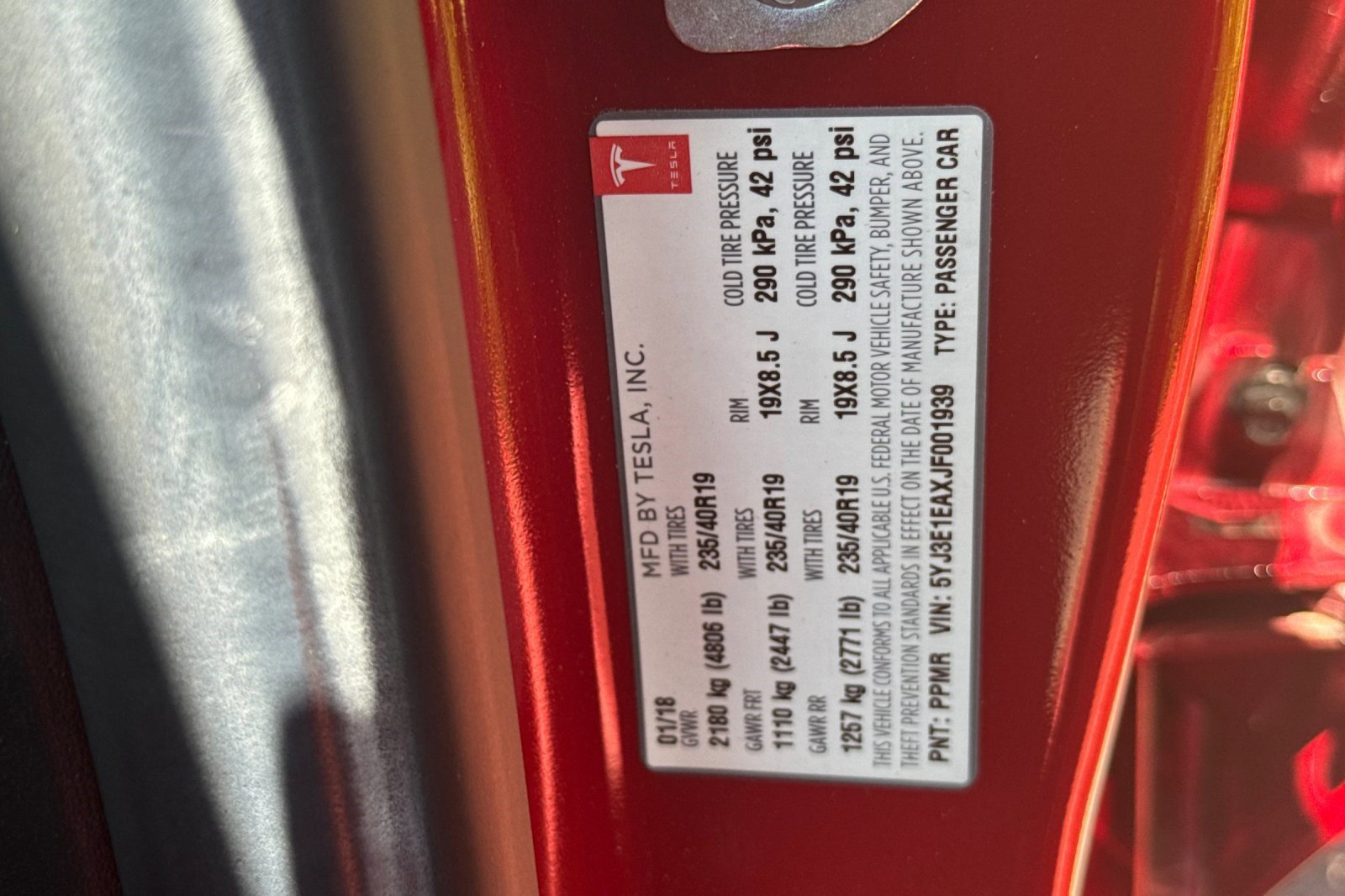 Used 2018 Tesla Model 3 Long Range RWD image 20