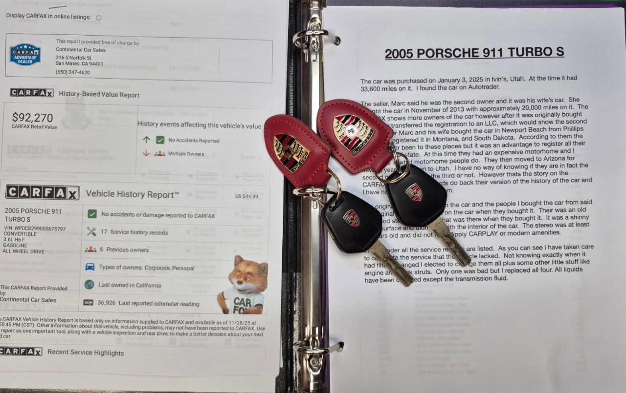 Used 2005 Porsche 911 Turbo S image 23