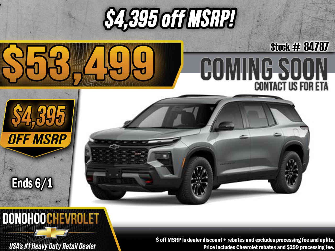 New 2026 Chevrolet Traverse Z71 w/ Enhanced Driving Package