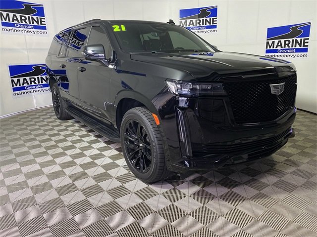 Used 2021 Cadillac Escalade ESV Sport w/ LPO, ONYX Package