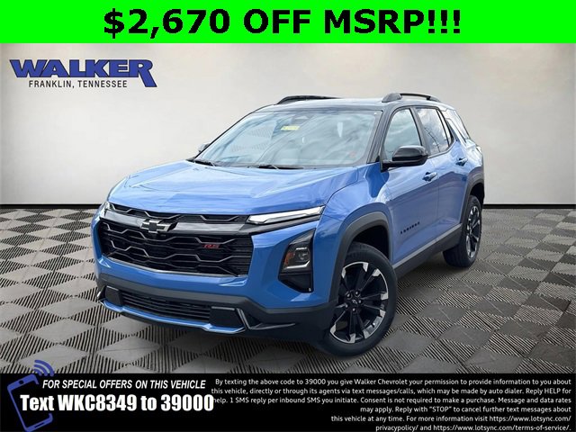 New 2026 Chevrolet Equinox RS w/ Convenience Package III