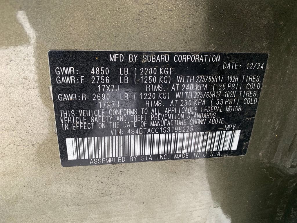 Used 2025 Subaru Outback Premium w/ Popular Package #1 image 33