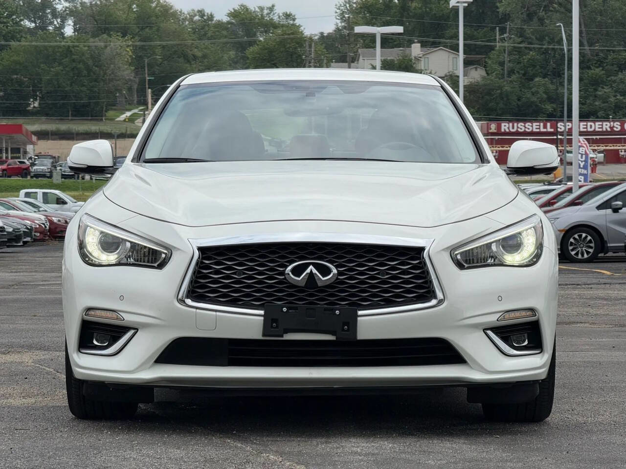 Used 2021 INFINITI Q50 Luxe w/ Seat & Sound Package image 2