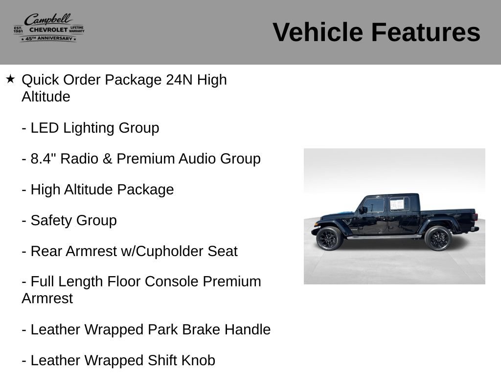 Used 2021 Jeep Gladiator Overland AWD/4WD image 5