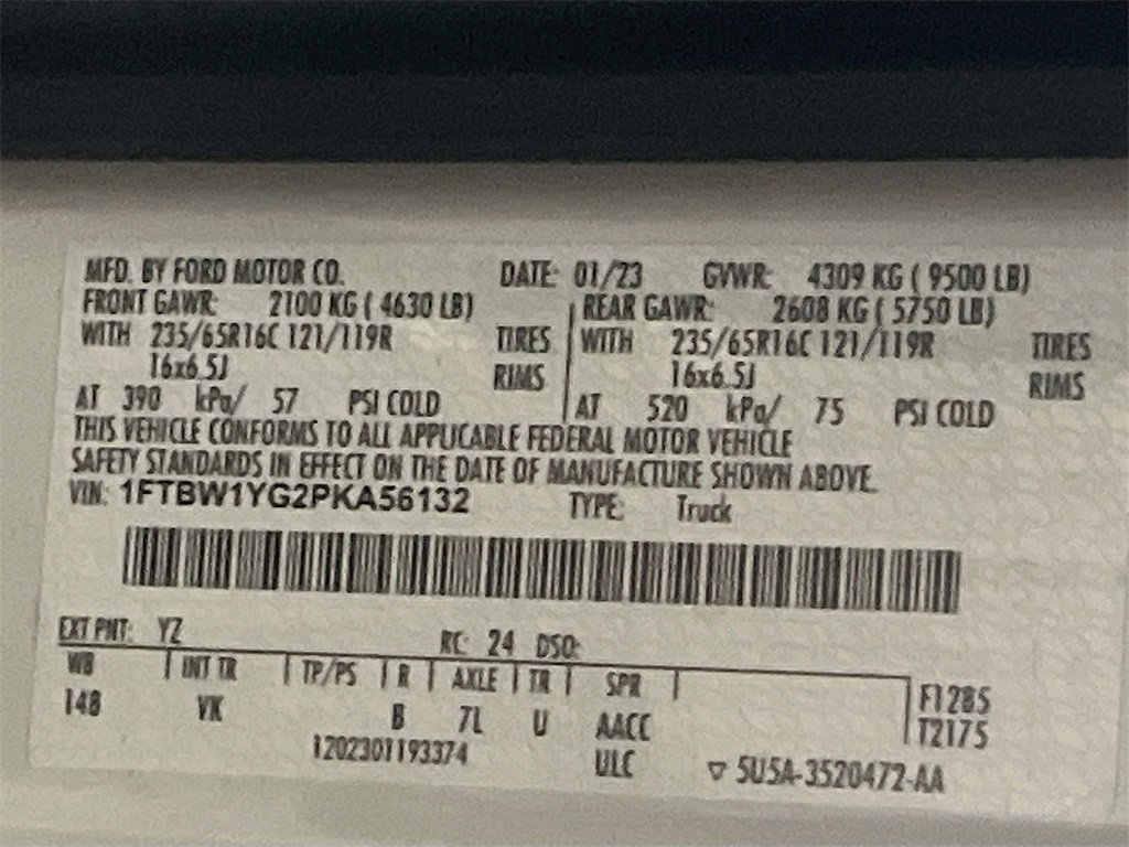 Used 2023 Ford Transit 350 Low Roof w/ Load Area Protection Package image 31