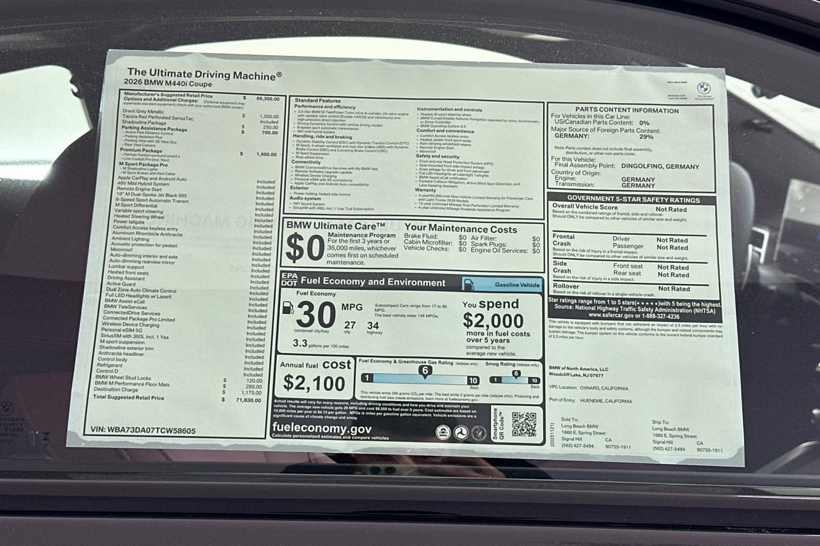 New 2026 BMW M440i Coupe w/ Premium Package image 29