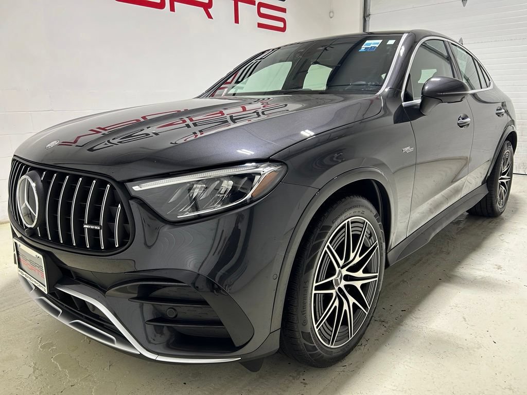 Used 2024 Mercedes-Benz GLC 43 AMG 4MATIC Coupe w/ Driver Assistance Package image 2