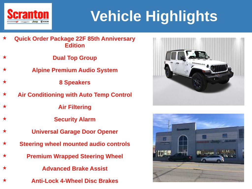 New 2026 Jeep Wrangler Unlimited Sport image 6