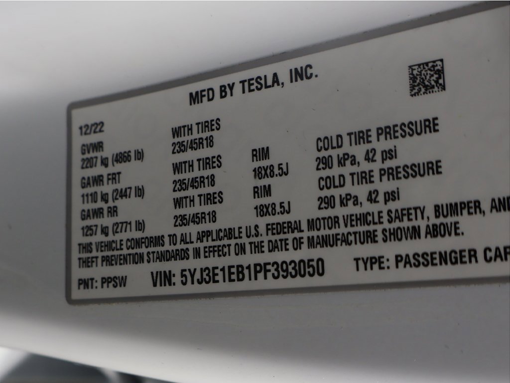 Used 2023 Tesla Model 3 Long Range image 47