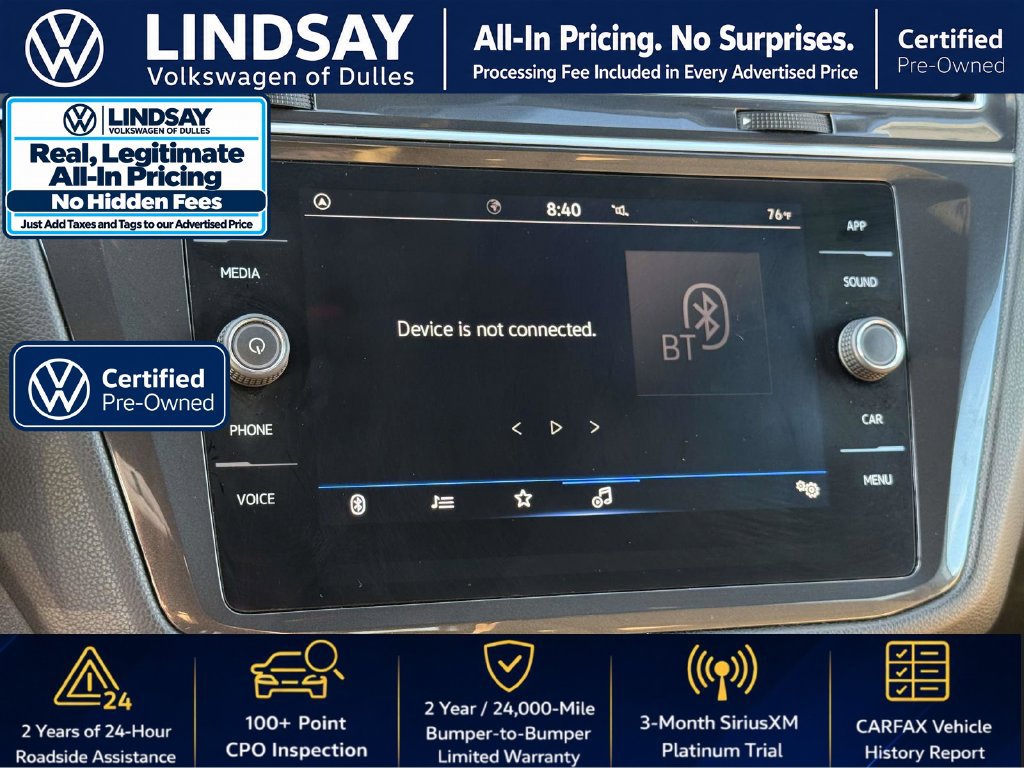 Certified 2023 Volkswagen Tiguan SE FWD image 17