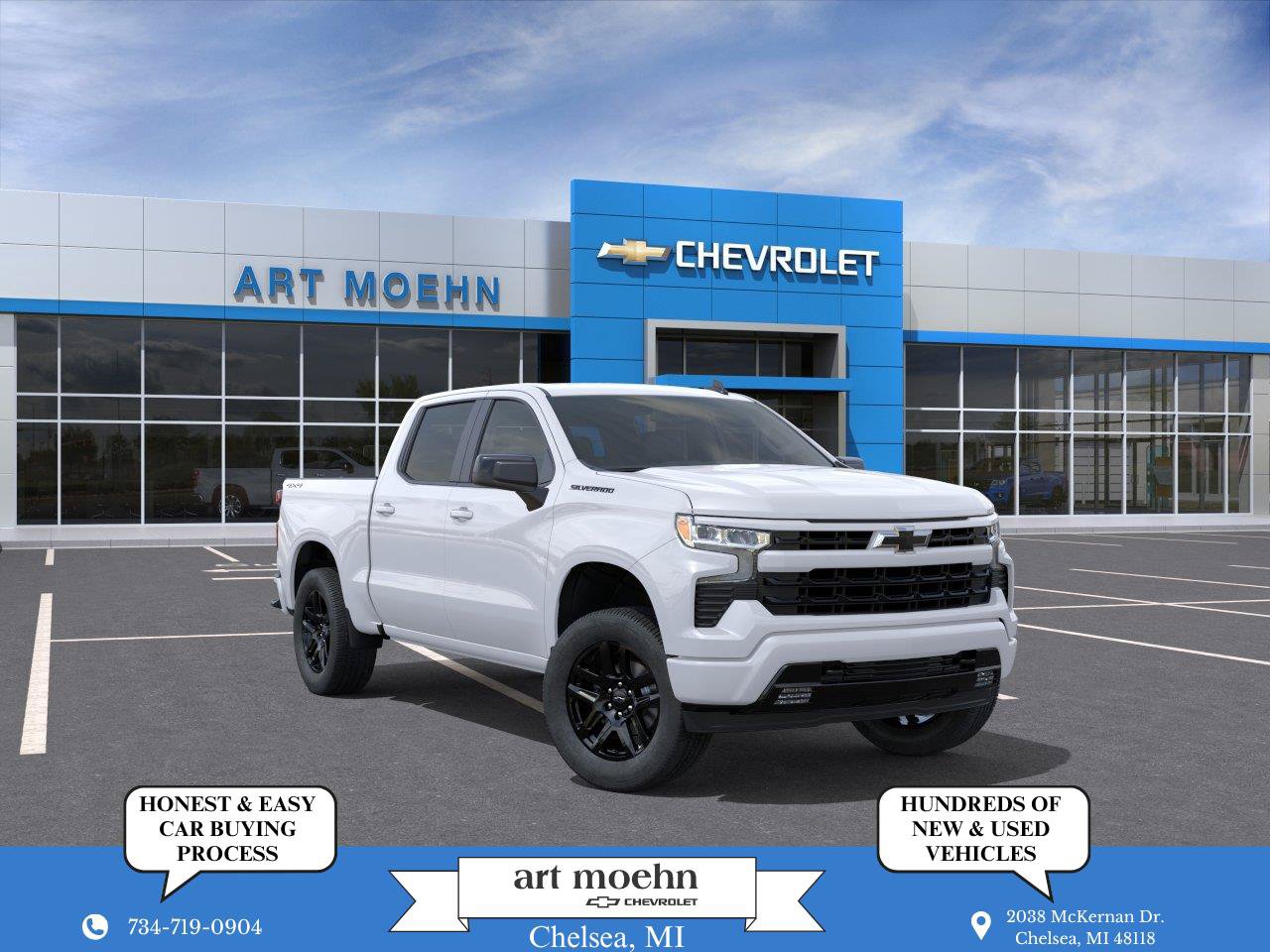 New 2026 Chevrolet Silverado 1500 RST w/ Dark Appearance Package