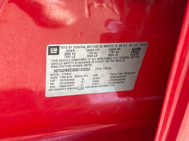 Used 2016 GMC Sierra 1500 SLT w/ SLT Premium Package AWD/4WD image 30