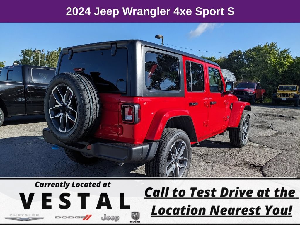 New 2024 Jeep Wrangler Unlimited w/ Convenience Group AWD/4WD image 6