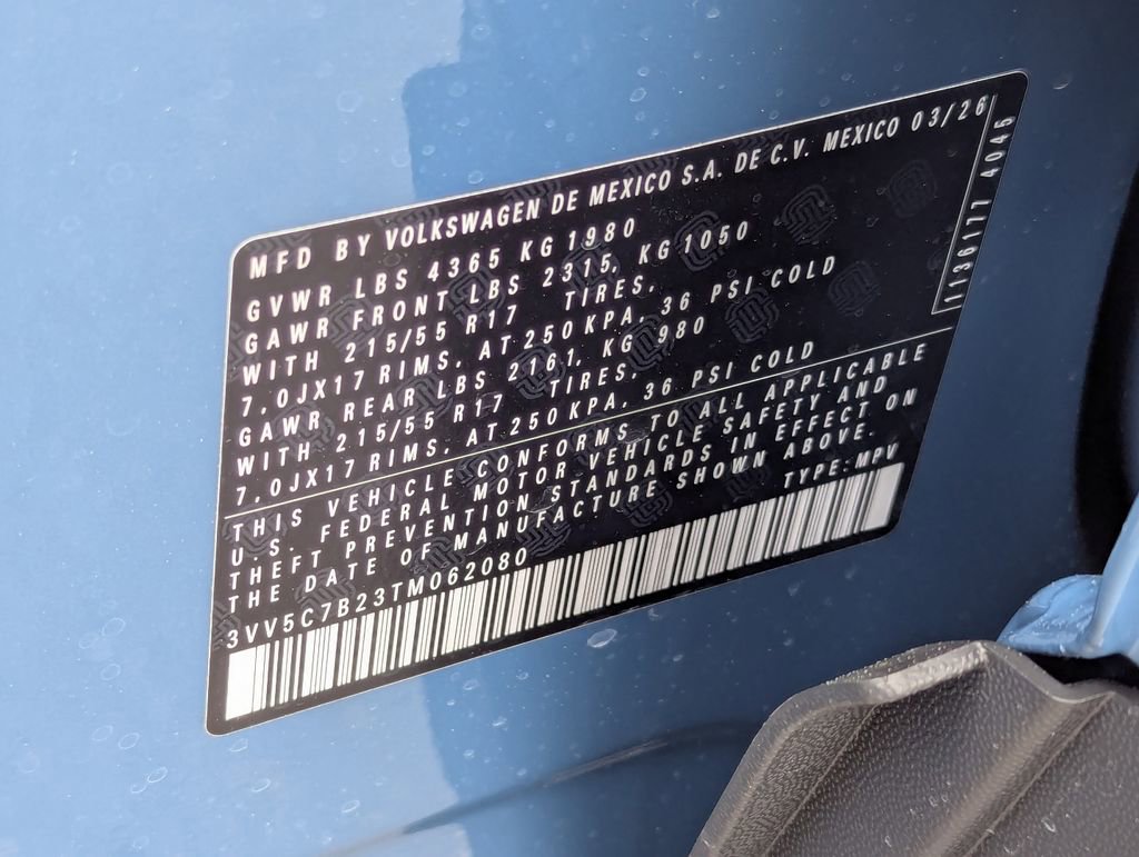 New 2026 Volkswagen Taos S FWD image 34
