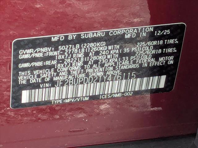 New 2026 Subaru Outback Limited image 19