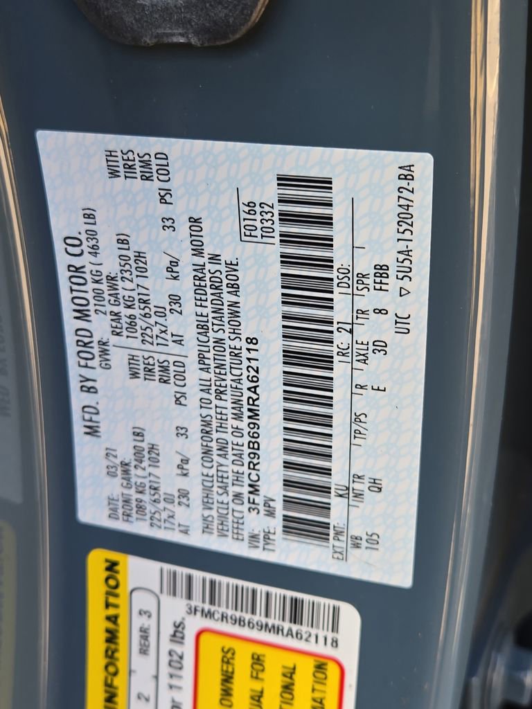 Used 2021 Ford Bronco Sport Big Bend image 15