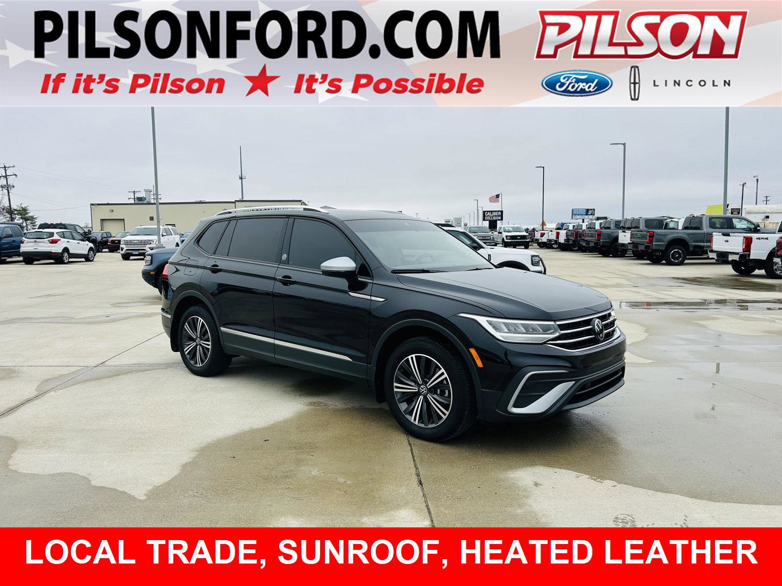 Used 2024 Volkswagen Tiguan Wolfsburg Edition w/ Panoramic Sunroof Package