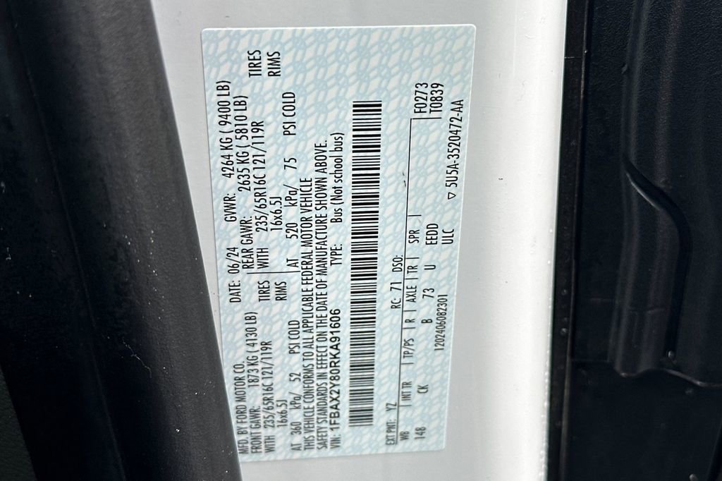 Certified 2024 Ford Transit 350 XLT image 31