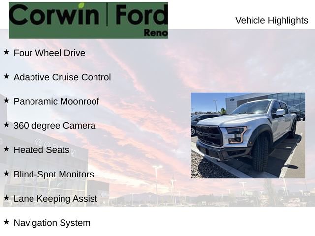 Certified 2019 Ford F150 Raptor w/ Equipment Group 802A Luxury AWD/4WD image 8