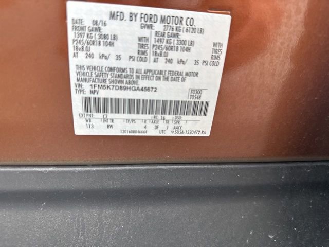 Used 2017 Ford Explorer XLT w/ Equipment Group 201A FWD image 18