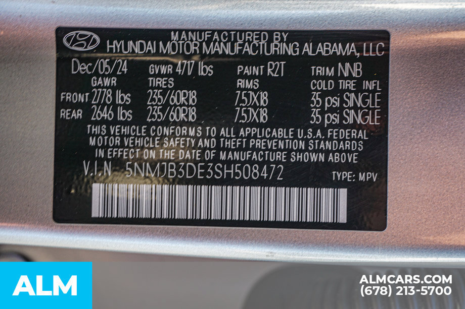 Used 2025 Hyundai Tucson SEL FWD image 56