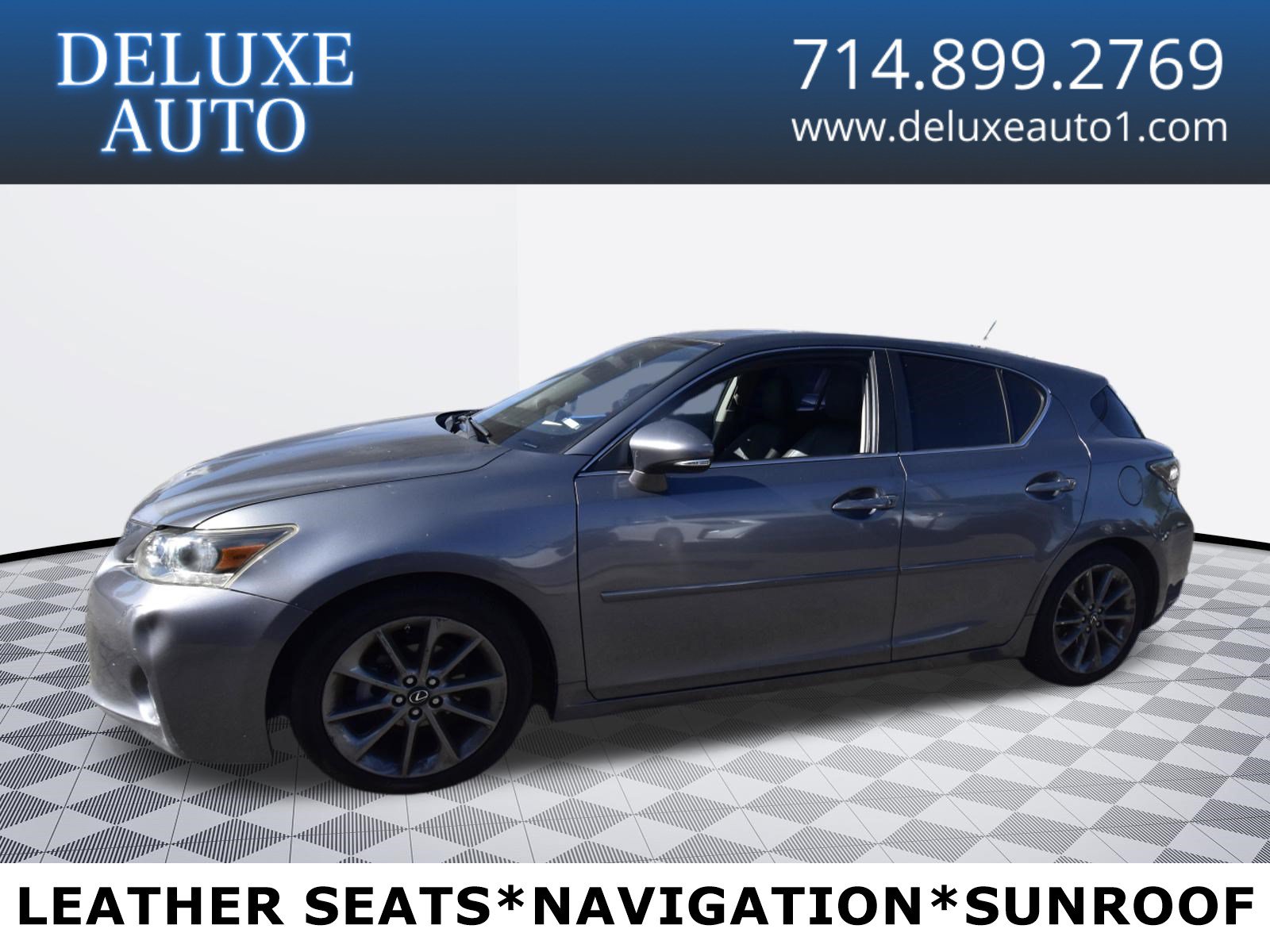 Used 2012 Lexus CT 200h Premium w/ Leather Pkg FWD image 1
