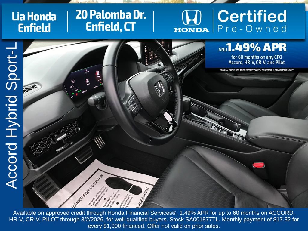 Certified 2025 Honda Accord Sport image 17