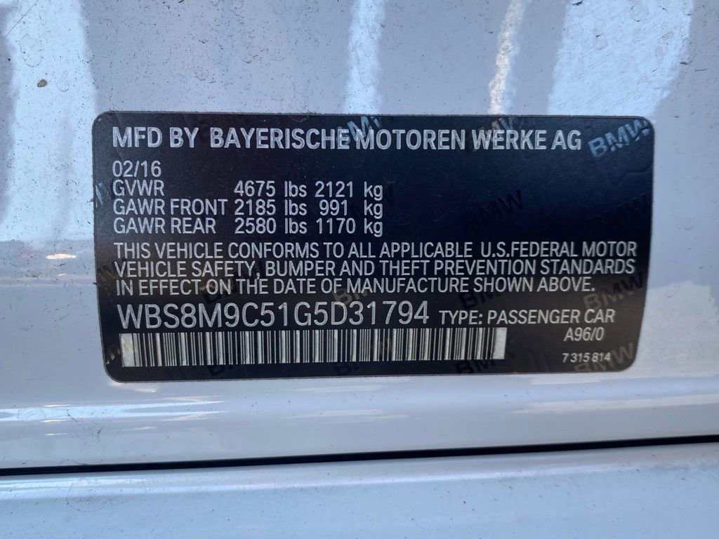 Used 2016 BMW M3 image 21