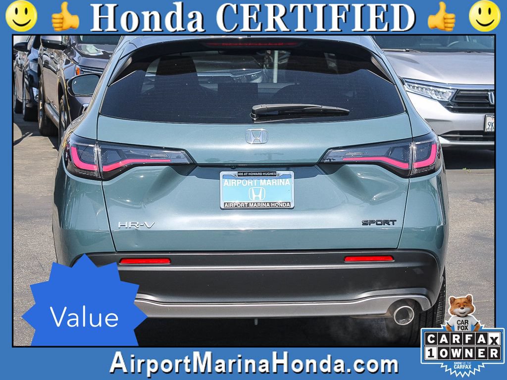 Certified 2023 Honda HR-V Sport image 9